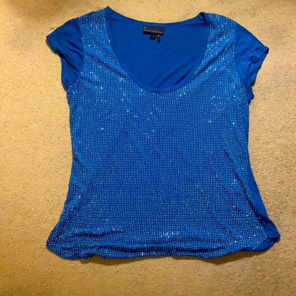 Turquoise jeans by buffalo crop
